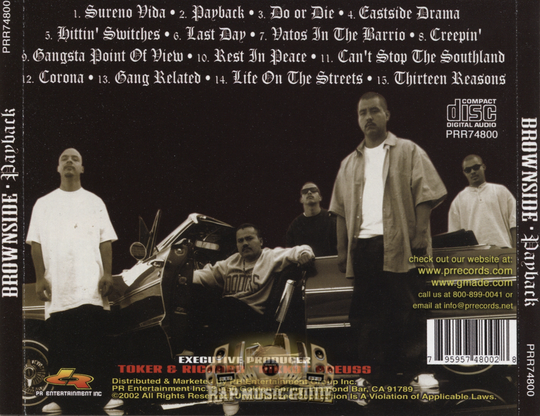 【現品限り一斉値下げ！】 Brownside - Payback: CD | Rap Music Guide 洋楽